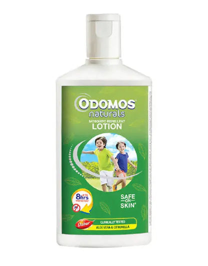 Dabur Odomos Naturals Mosquito Repellent Lotion -120 ml - Mytrendzcart