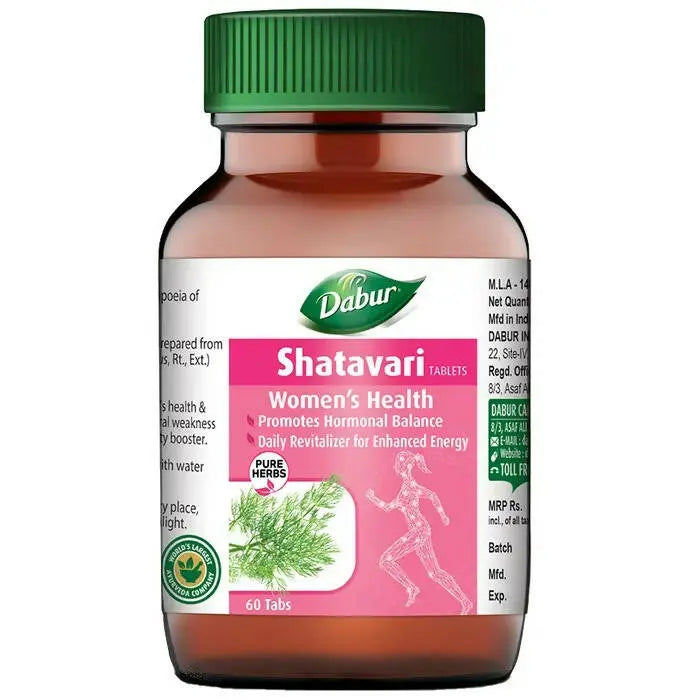 Dabur Shatavari Tablets For Women's Health - Mytrendzcart