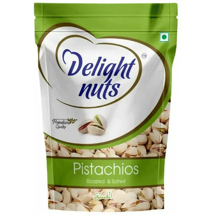 Delight Nuts Pistachios Roasted & Salted -200 gm - Mytrendzcart