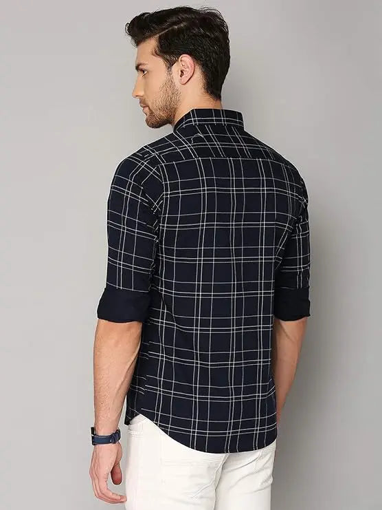 Dennis Lingo Men's Slim Fit Casual Shirt - Mytrendzcart