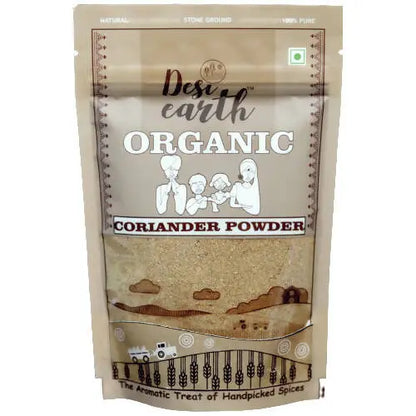 Desi Earth Organic Coriander Powder -100 gm - Mytrendzcart