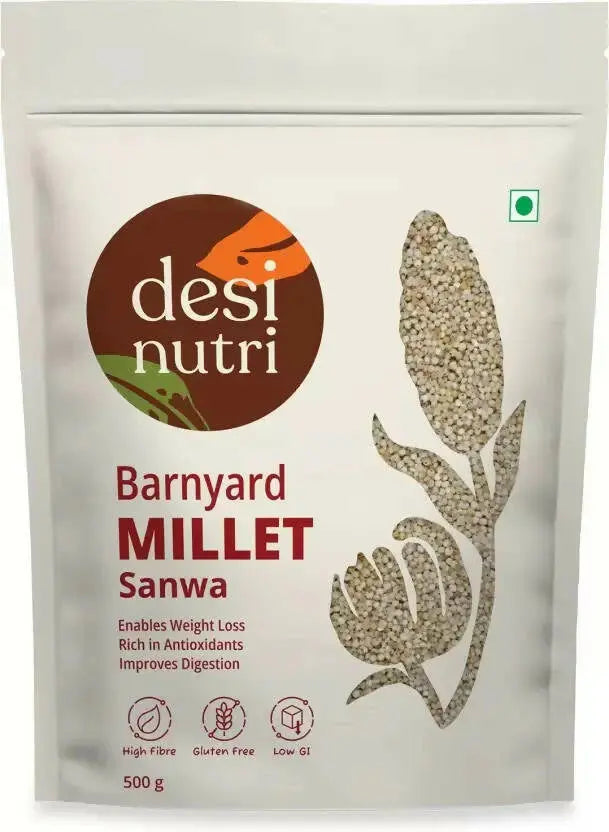 Desi Nutri Barnyard Millet -500 gm - Mytrendzcart