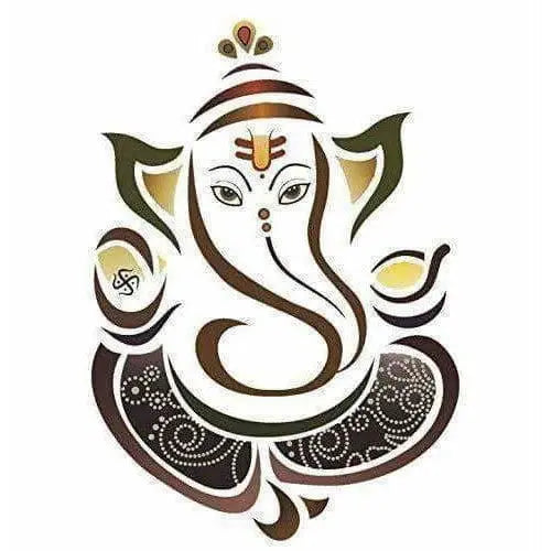 Design Decals Ganesha Wall Sticker - Mytrendzcart