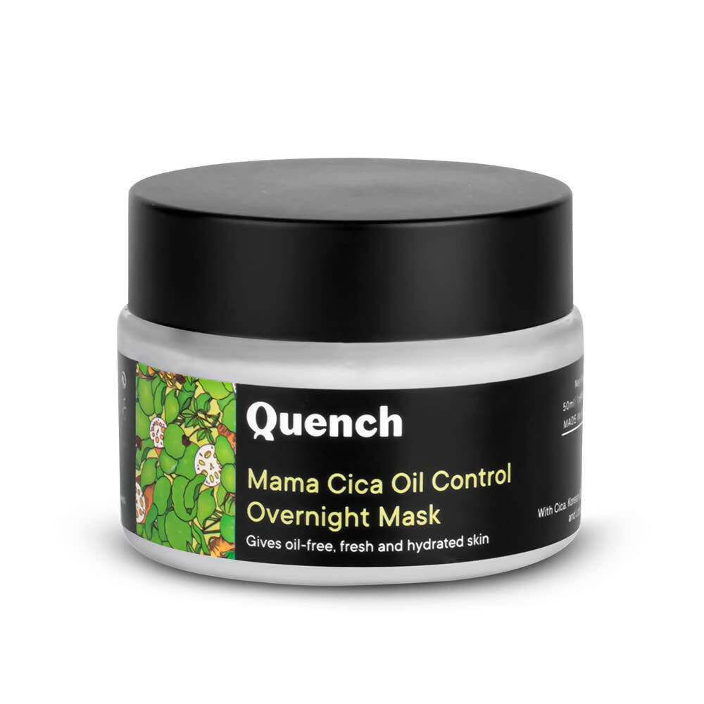 Quench Botanics Mama Cica Oil Control Overnight Mask - Korean Skincare - Mytrendzcart