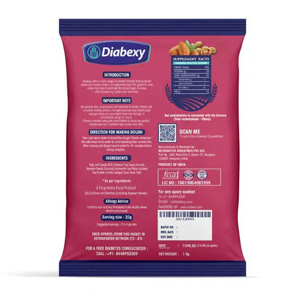 Diabexy Atta Gluten Free -1 kg - Mytrendzcart