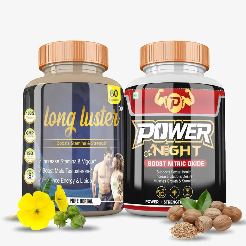 Divya Shree Long Luster and Power of Night Capsule Combo - Mytrendzcart