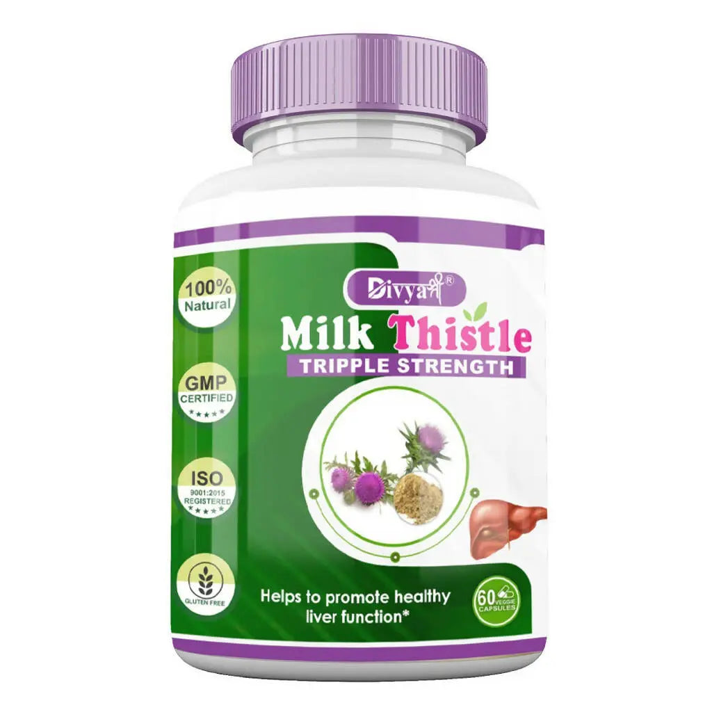 Divya Shree Milk Thistle Capsules - Mytrendzcart