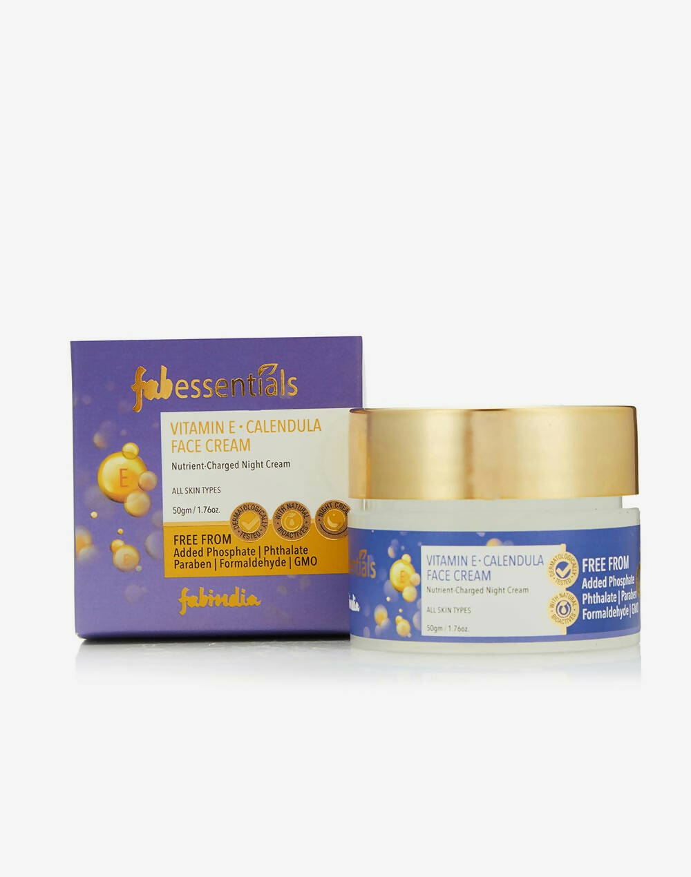 Fabessentials Vitamin E Calendula Night Cream - Mytrendzcart