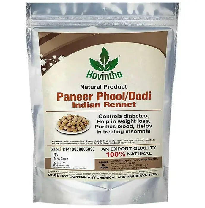 Havintha Paneer Phool/ Doda Indian Rennet - Mytrendzcart