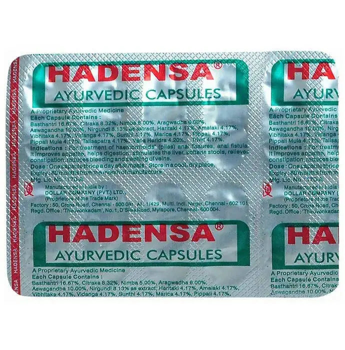 Dollar Hadensa Capsules - Mytrendzcart