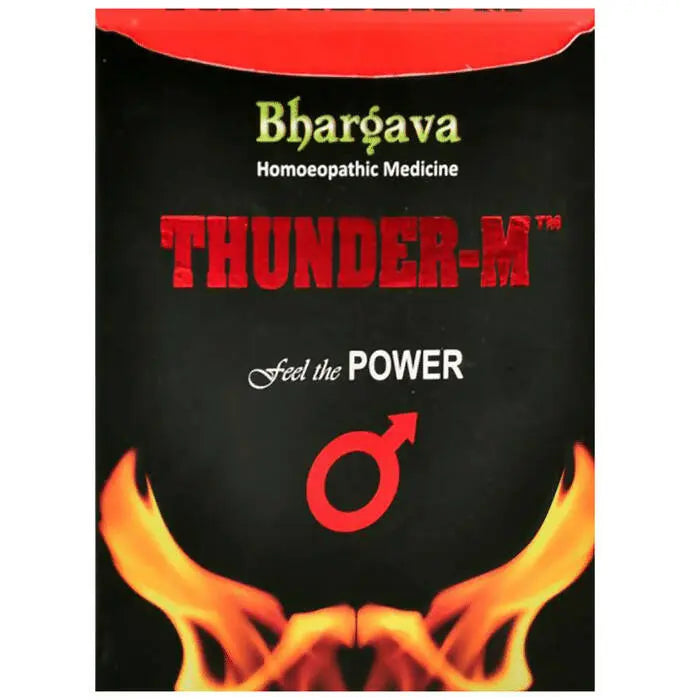 Dr. Bhargava Homeopathy Thunder-M Tablets - Mytrendzcart