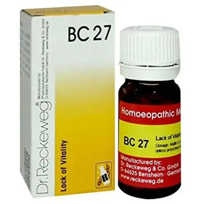 Dr. Reckeweg Bio-Combination 27 (BC 27) Tablets - Mytrendzcart