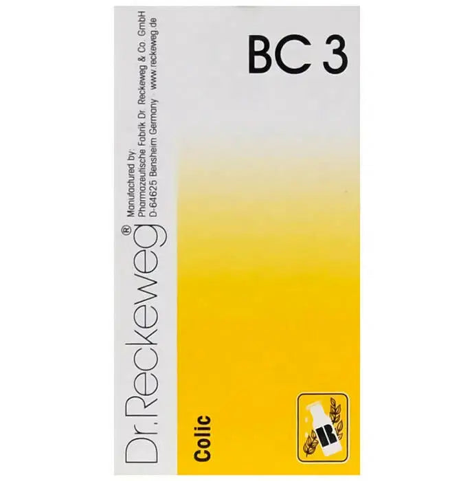 Dr. Reckeweg Bio-Combination 3 (BC 3) Tablets - Mytrendzcart