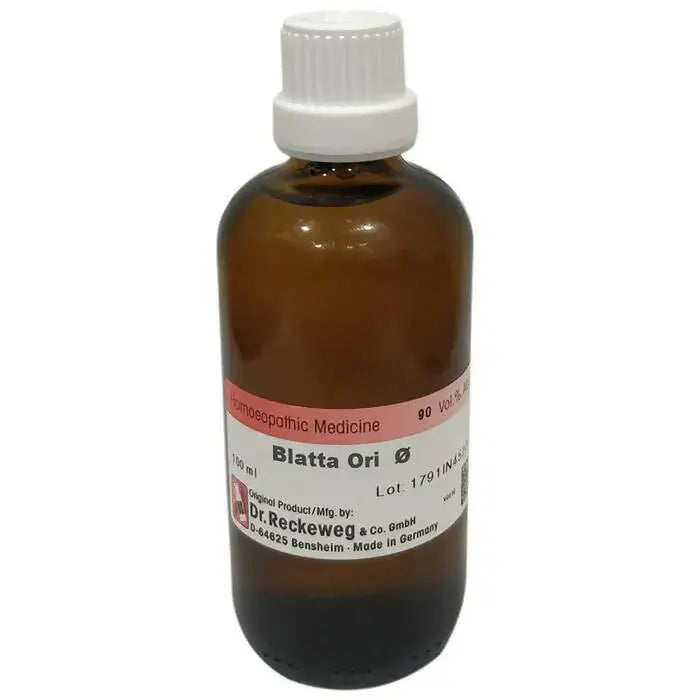 Dr. Reckeweg Blatta Ori Mother Tincture Q - Mytrendzcart