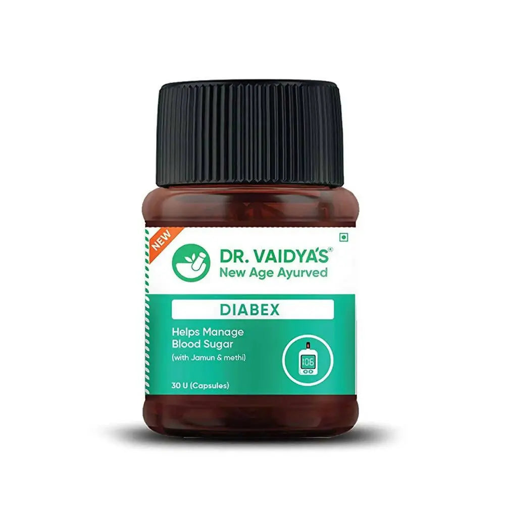 Dr. Vaidya's Diabex Capsules - Mytrendzcart