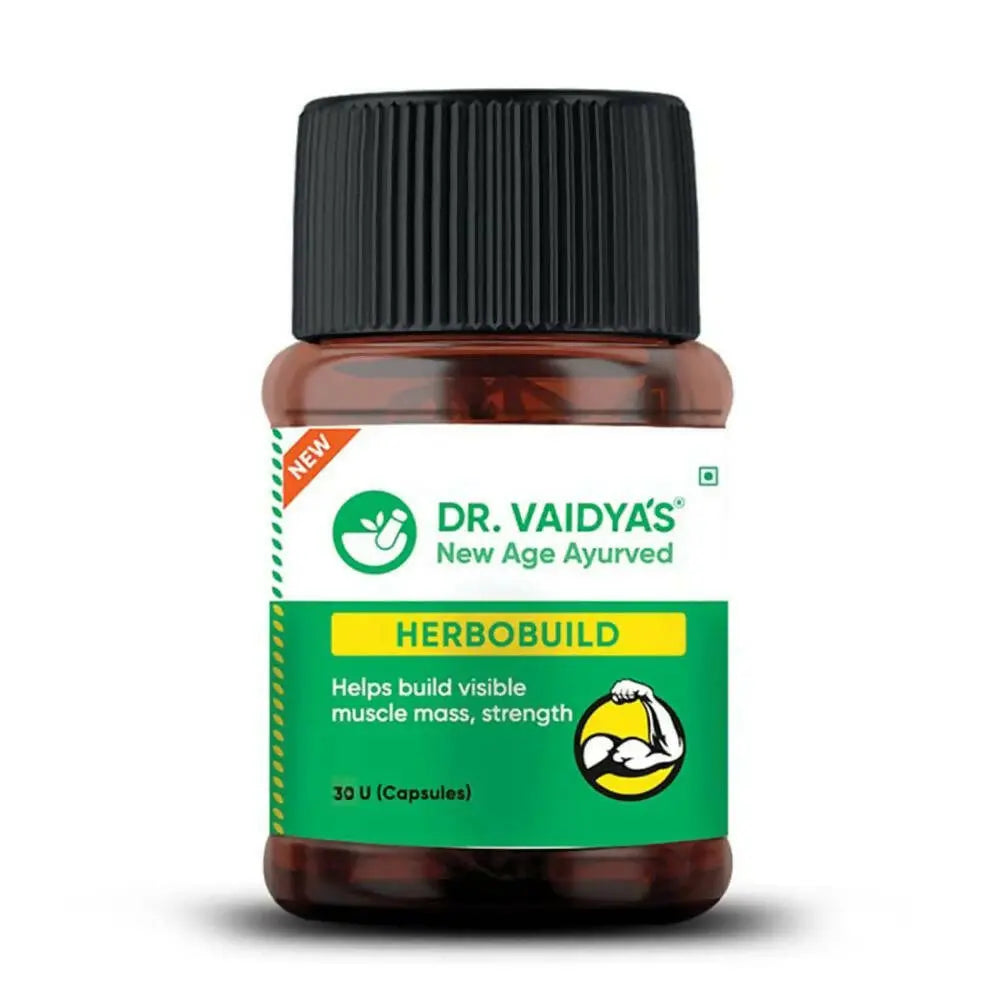 Dr. Vaidya's Herbobuild Capsules - Mytrendzcart