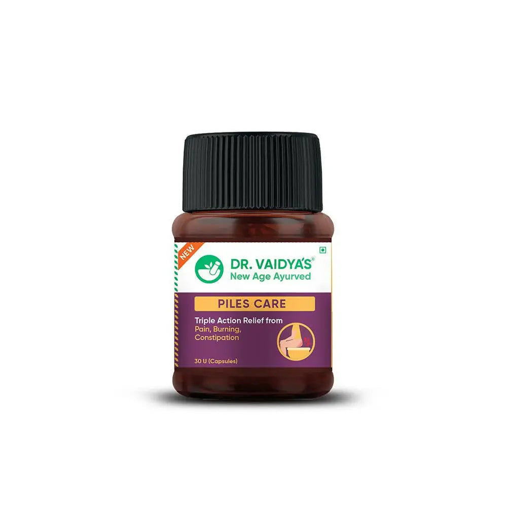 Dr. Vaidya's Piles Care Capsules - Mytrendzcart