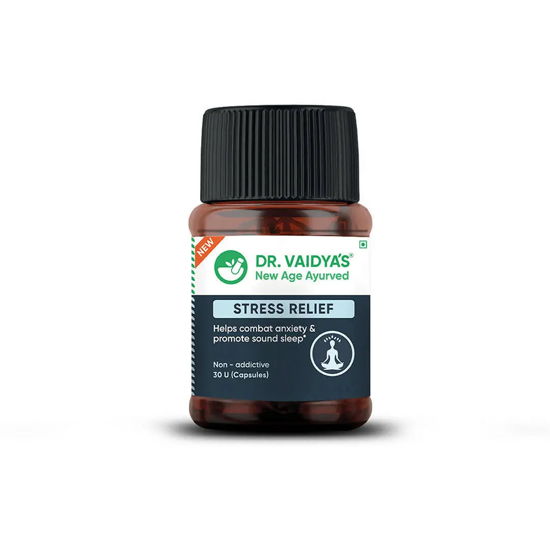 Dr. Vaidya's Stress Relief Capsules - Mytrendzcart