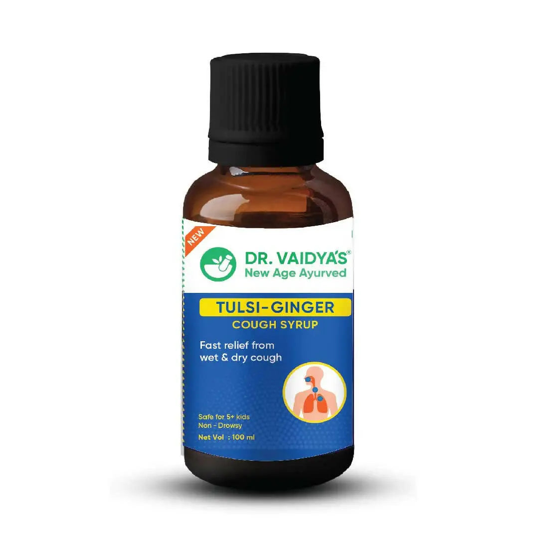 Dr. Vaidya's Tulsi Ginger Cough Syrup - Mytrendzcart