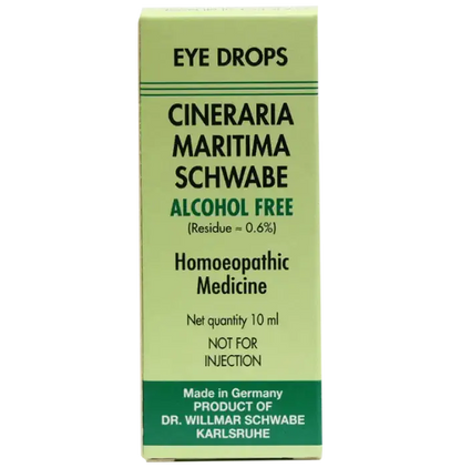 Dr. Willmar Schwabe India Cineraria Maritima Eye Drop -10 ml - Mytrendzcart