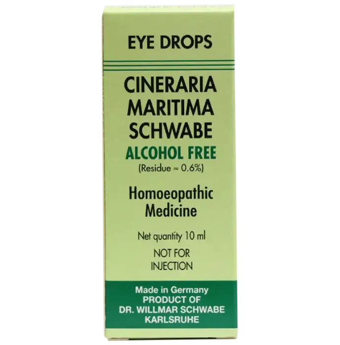 Dr. Willmar Schwabe India Cineraria Maritima Eye Drop -10 ml - Mytrendzcart