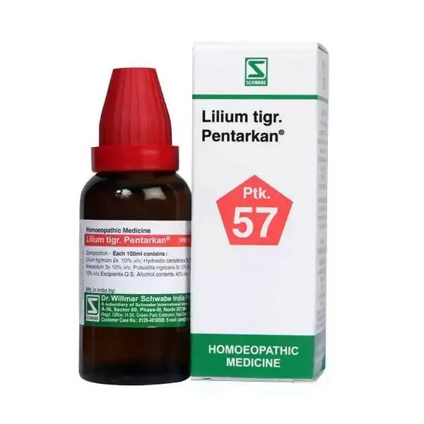 Dr. Willmar Schwabe India Lilium tigr. Pentarkan Ptk 57 Drops - Mytrendzcart