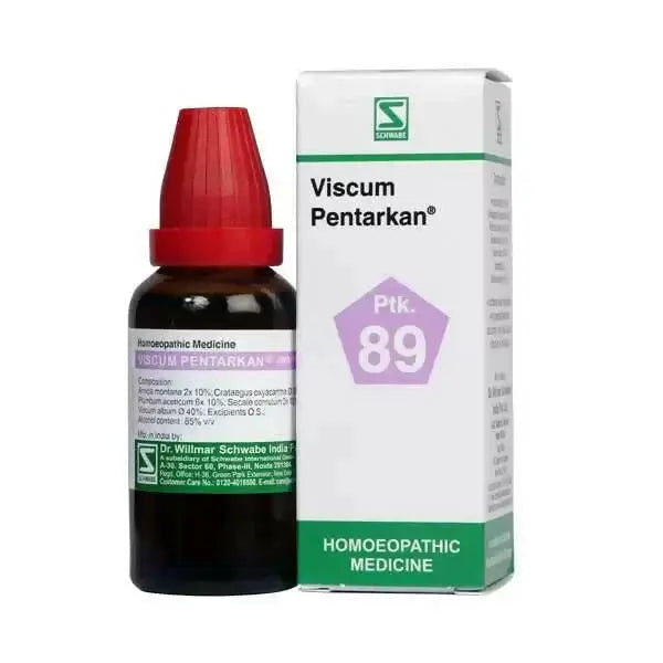 Dr. Willmar Schwabe India Viscum Pentarkan Ptk 89 Drops -30 ml - Mytrendzcart