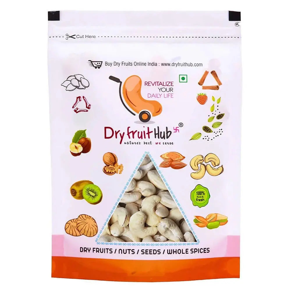 Dry Fruit Hub Kaju (Whole Cashews) -400 gm - Mytrendzcart