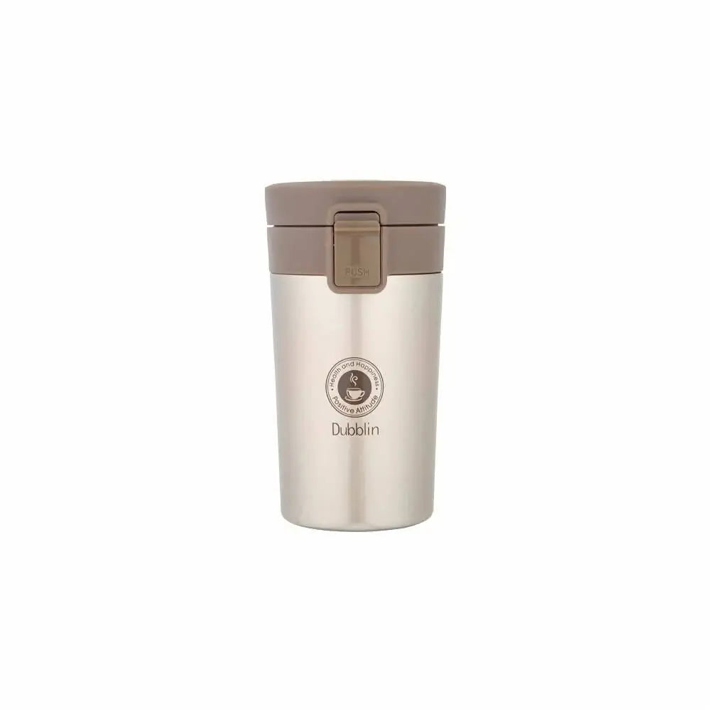 Dubblin Frappe Stainless Steel Mug -300 ml - Black - Mytrendzcart