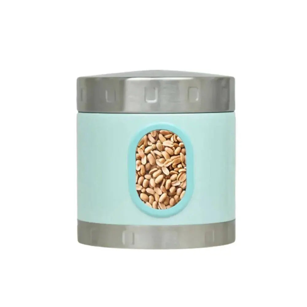 Dubblin Fresher Stainless Steel Storage jar -1000 ml - Blue - Mytrendzcart