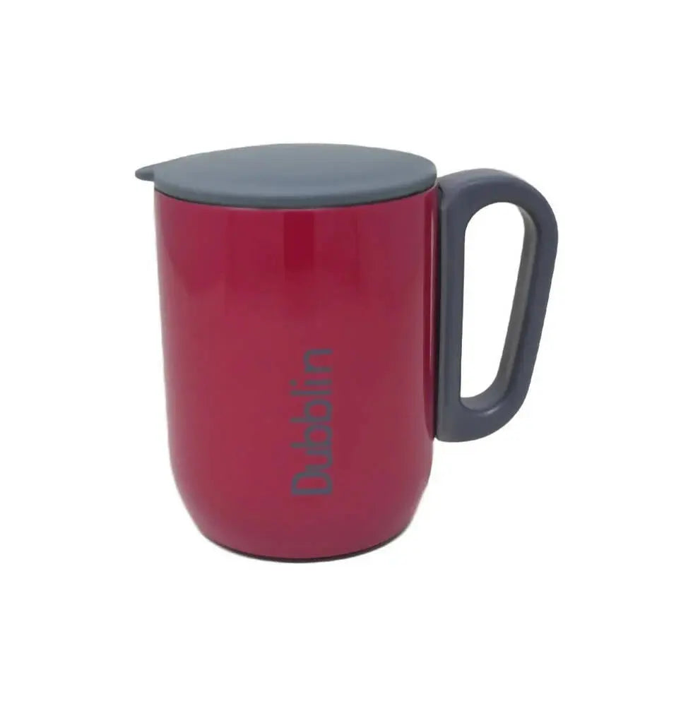 Dubblin Polo Stainless Steel Mug -245 ml - Blue - Mytrendzcart