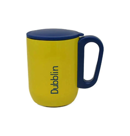 Dubblin Polo Stainless Steel Mug -245 ml - Blue - Mytrendzcart