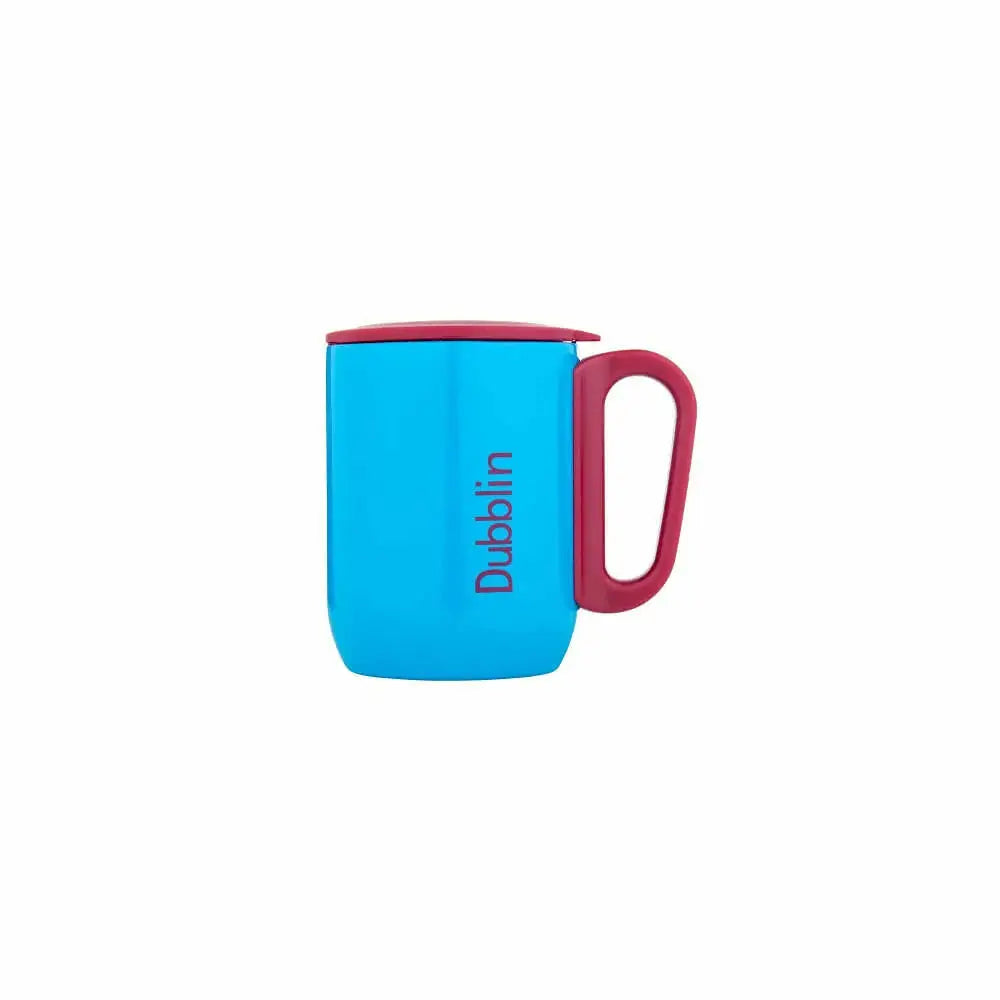 Dubblin Polo Stainless Steel Mug -245 ml - Blue - Mytrendzcart