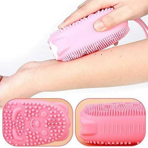 Favon Silicon Bubble Bath SPA Super Soft Body Scrubing Brush - Mytrendzcart