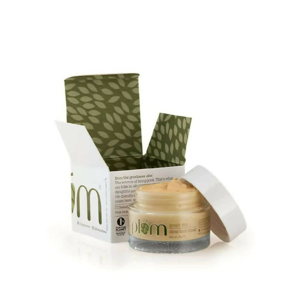 Plum Green Tea Clear Face Mask - Mytrendzcart