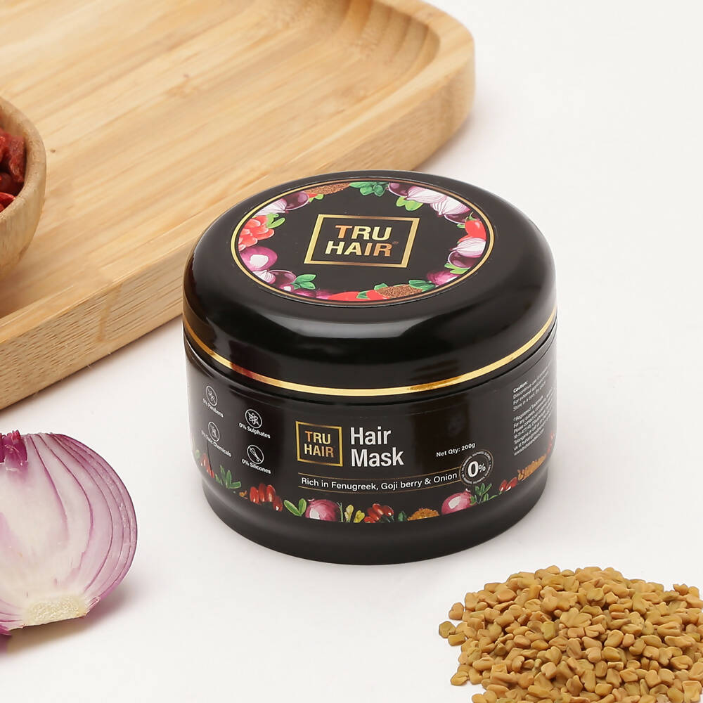 Tru Hair & Skin Fenugreek, Goji Berry & Onion Hair Mask - Mytrendzcart