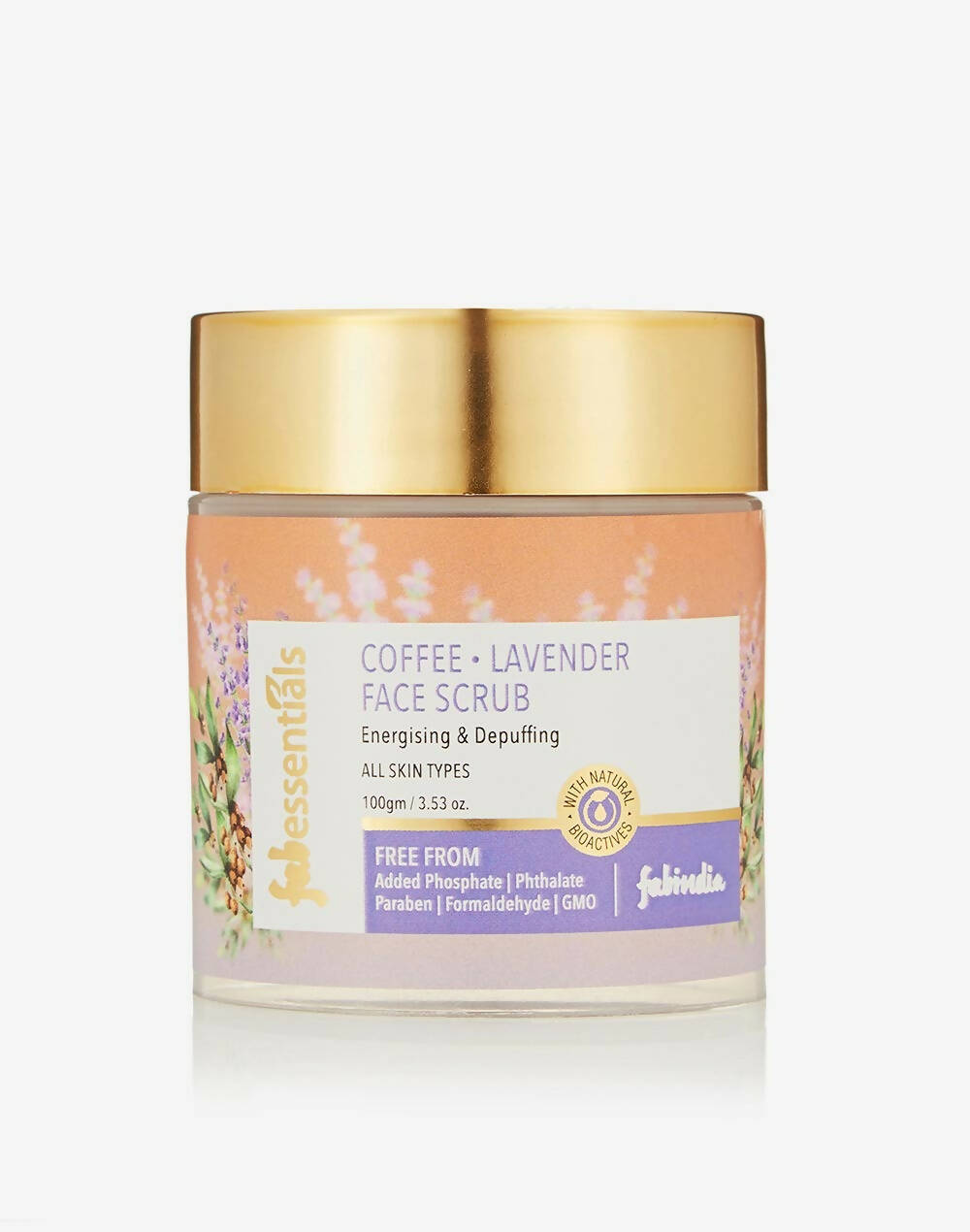 Fabessentials Coffee Lavender Face Scrub - Mytrendzcart