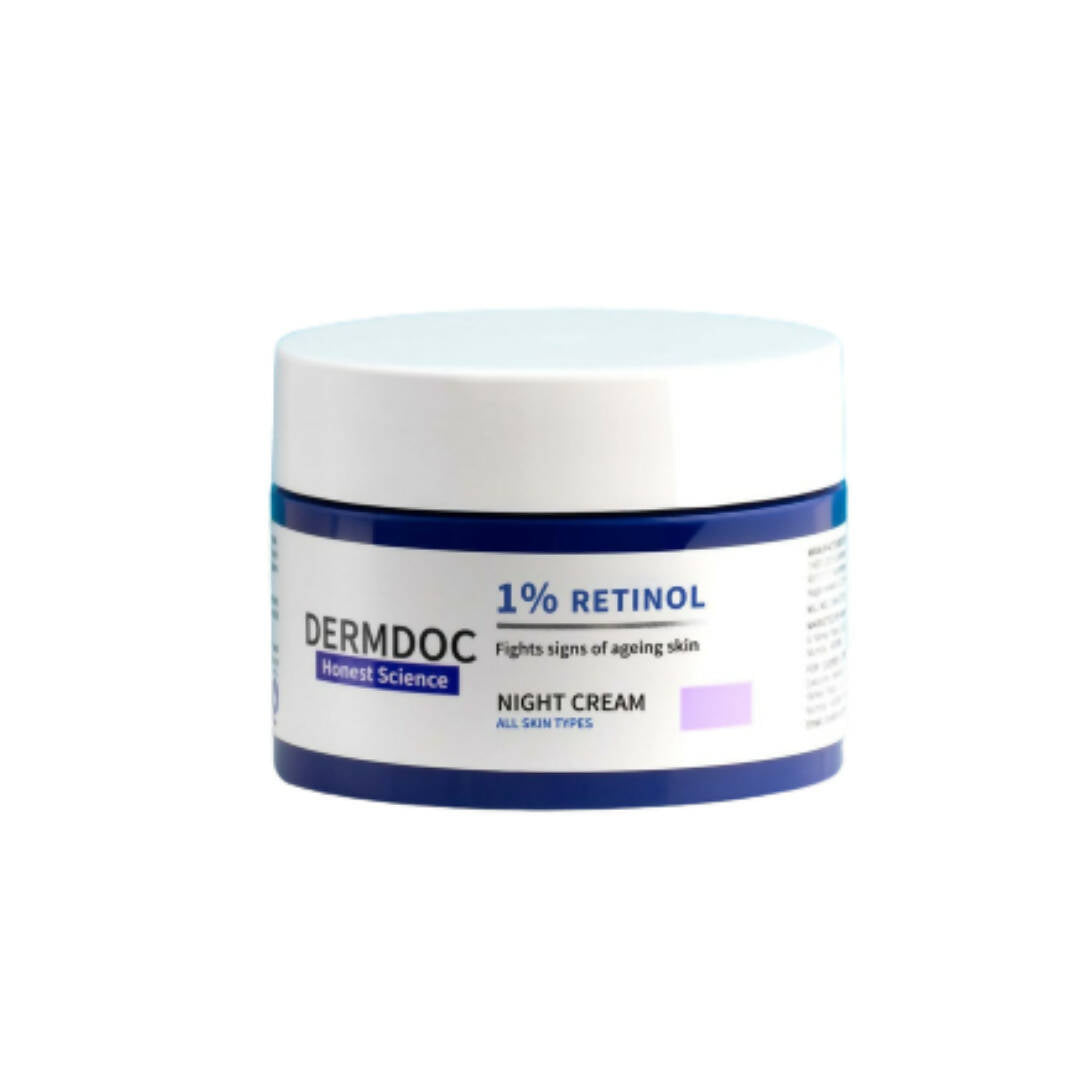 Dermdoc 1% Retinol Night Cream - Mytrendzcart