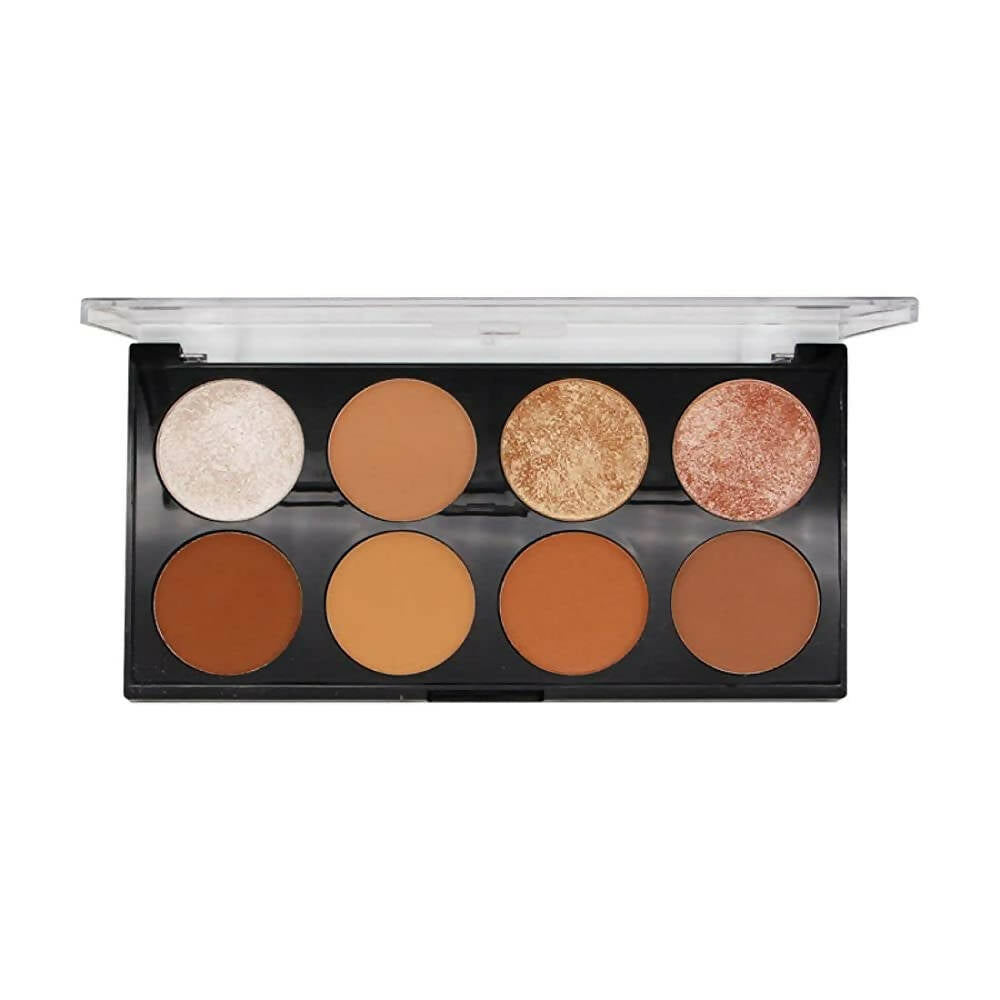 Fashion Colour Pro HD Contour & Highlighter Palette-Shade 03 - Mytrendzcart