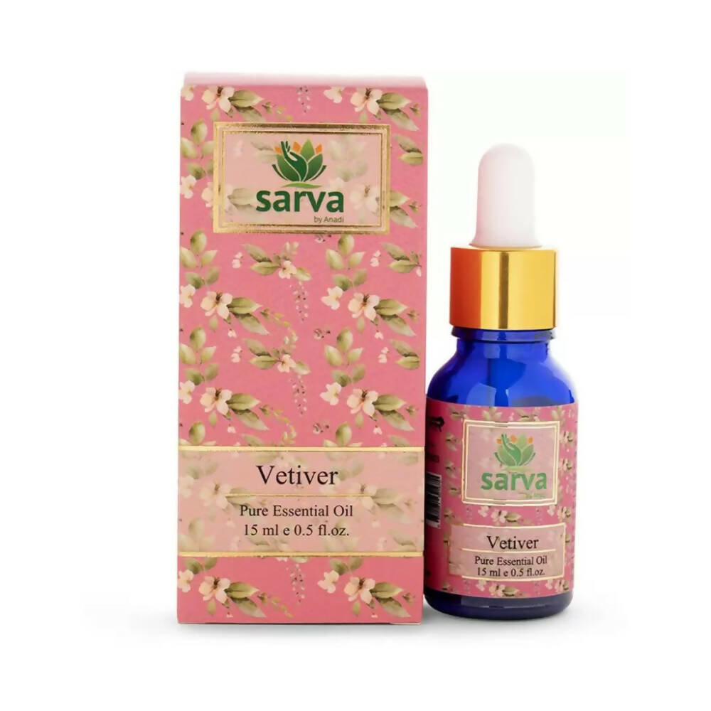 Sarva by Anadi Vetiver Pure Essential Oil - Mytrendzcart