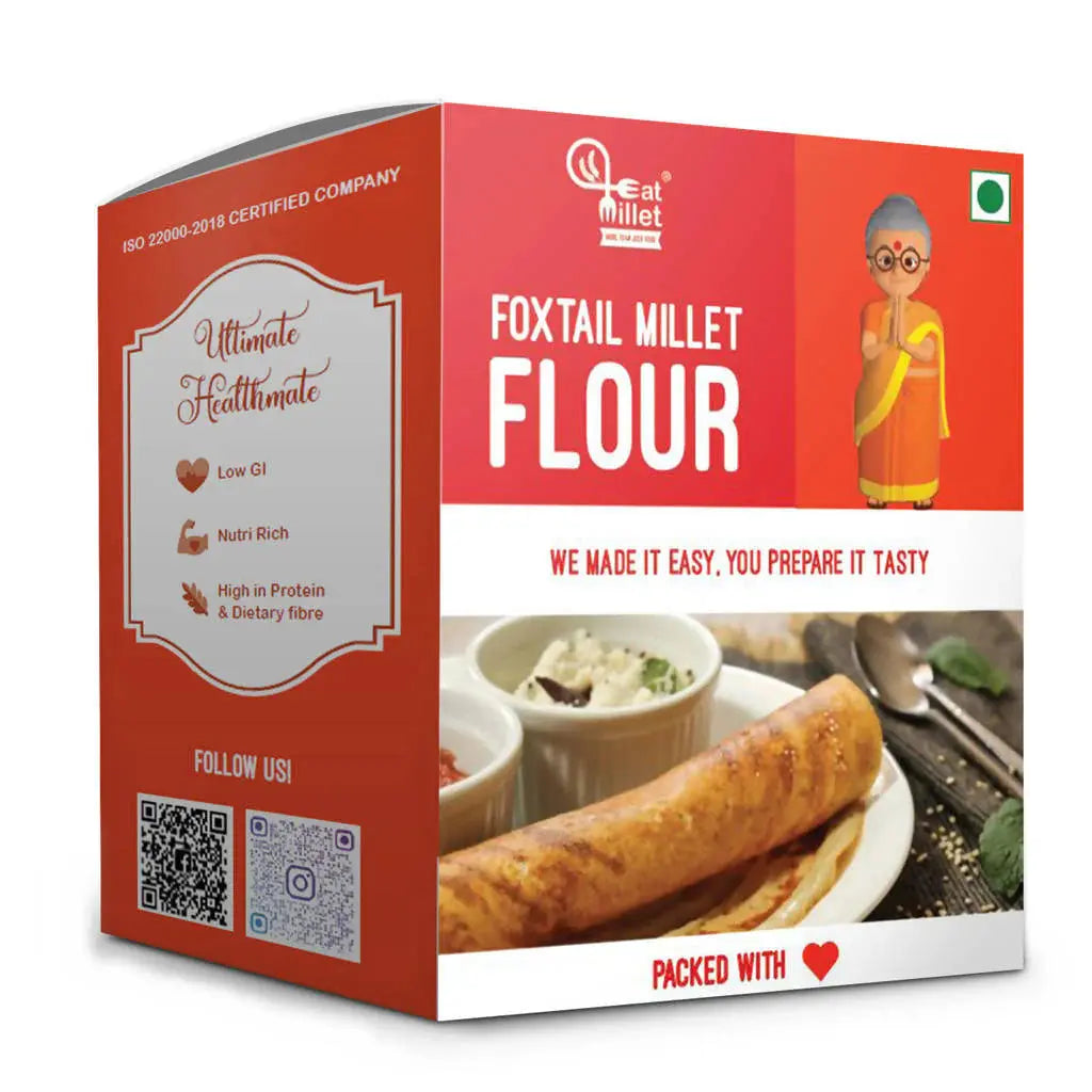 Eat Millet Foxtail Millet Flour -700 gm - Mytrendzcart