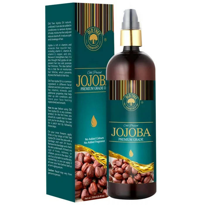 Old Tree Cold Pressed Jojoba Premium Grade Hair Oil - Mytrendzcart