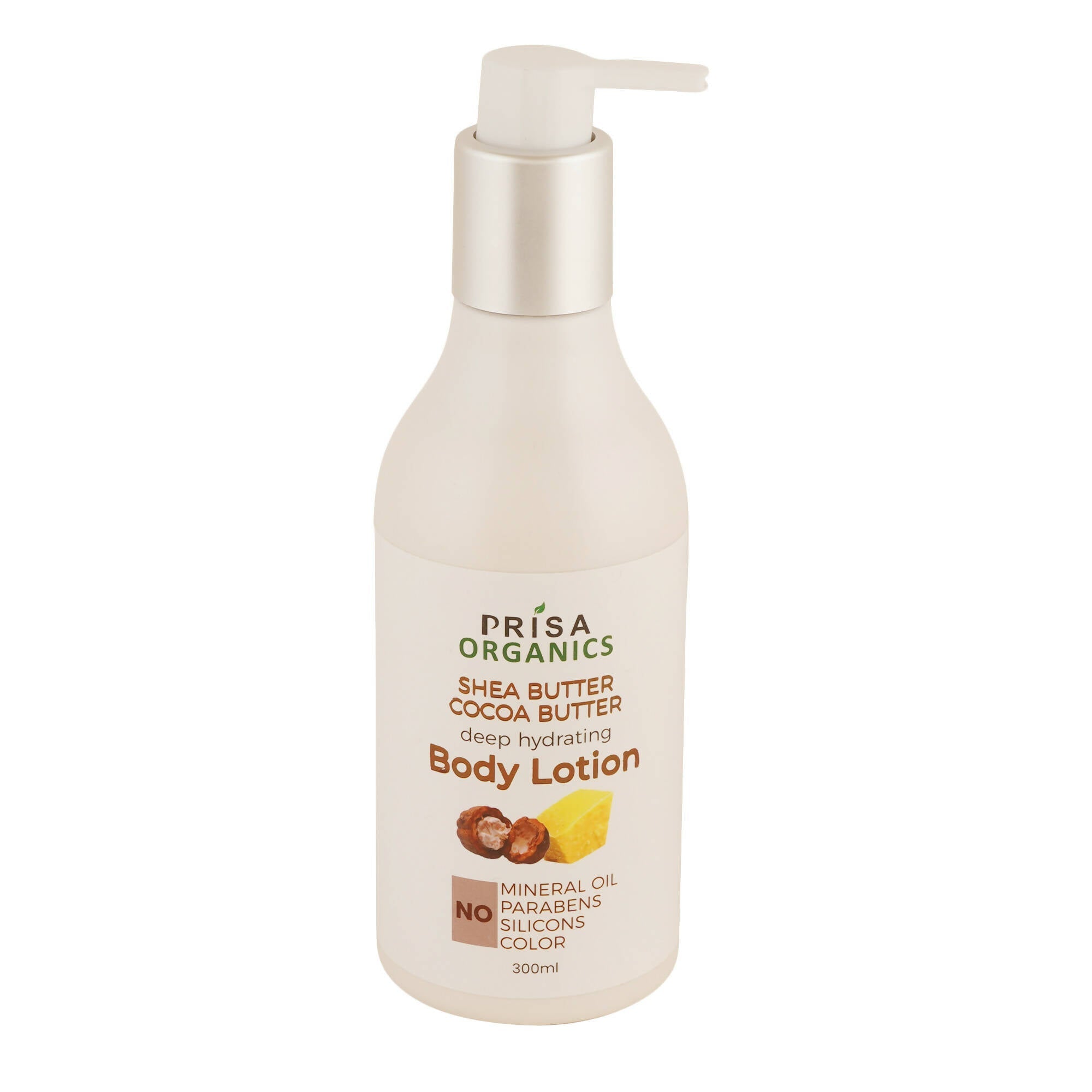 Prisa Organics Shea Butter Cocoa Butter Deep Hydrating Body Lotion - Mytrendzcart