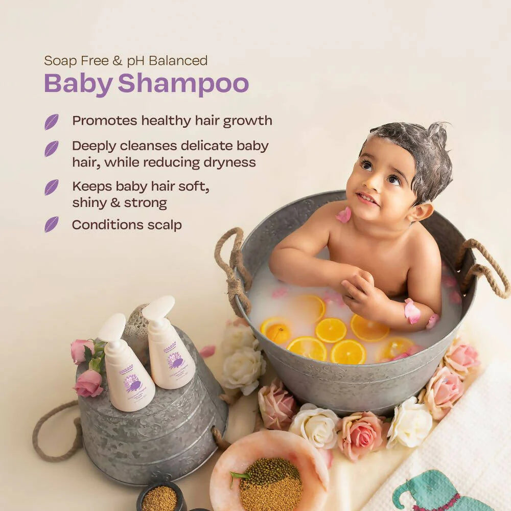 Maate Baby Daily Cleansing Combo - Baby Body Wash & Baby Shampoo -Combo Mytrendzcart