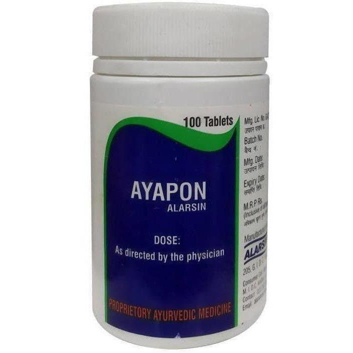 Alarsin Ayurvedic Ayapon Tablet Mytrendzcart