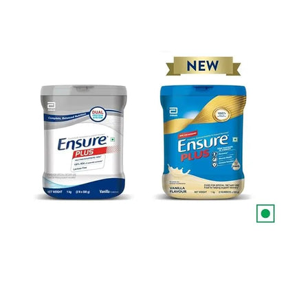 Ensure Plus Powder - 1 Kg (Vanilla), Blue - Mytrendzcart