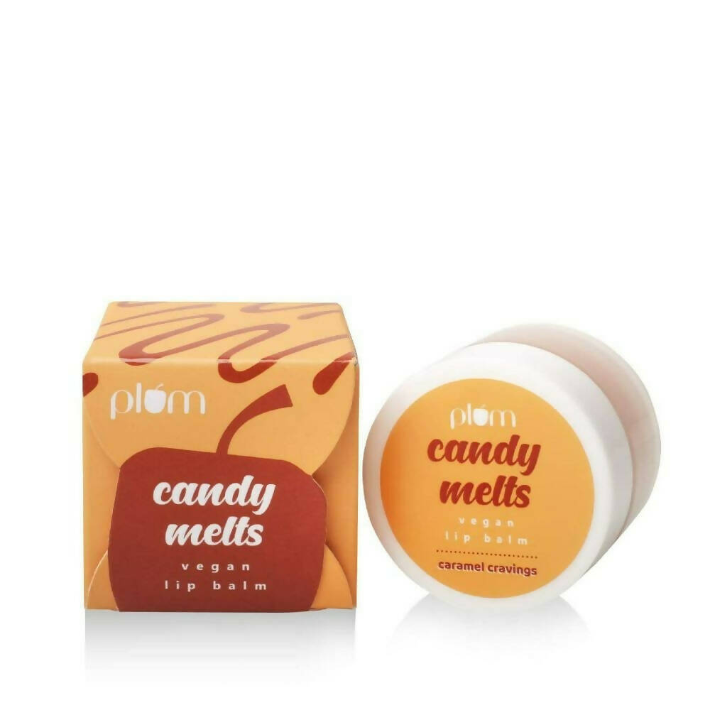 Plum Candy Melts Vegan Lip Balm Caramel Cravings - Mytrendzcart