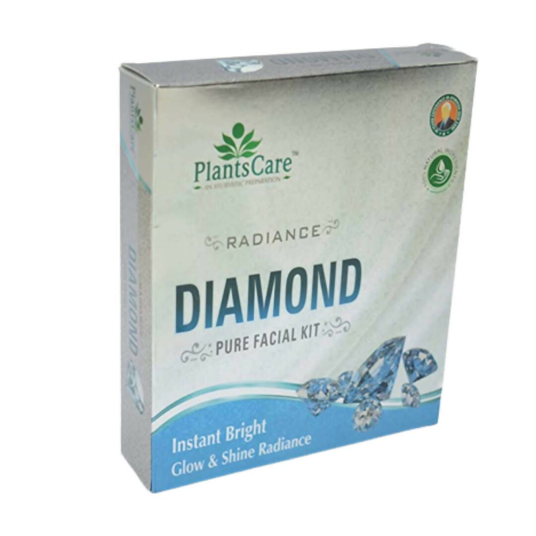 Plants Care Radiance Diamond Pure Facial kit mini 100g - Mytrendzcart