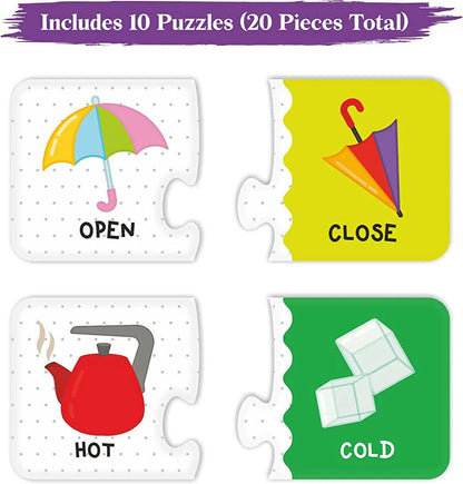 Webby Opposites 2 Pieces Learning Pack Jigsaw Puzzle Mytrendzcart