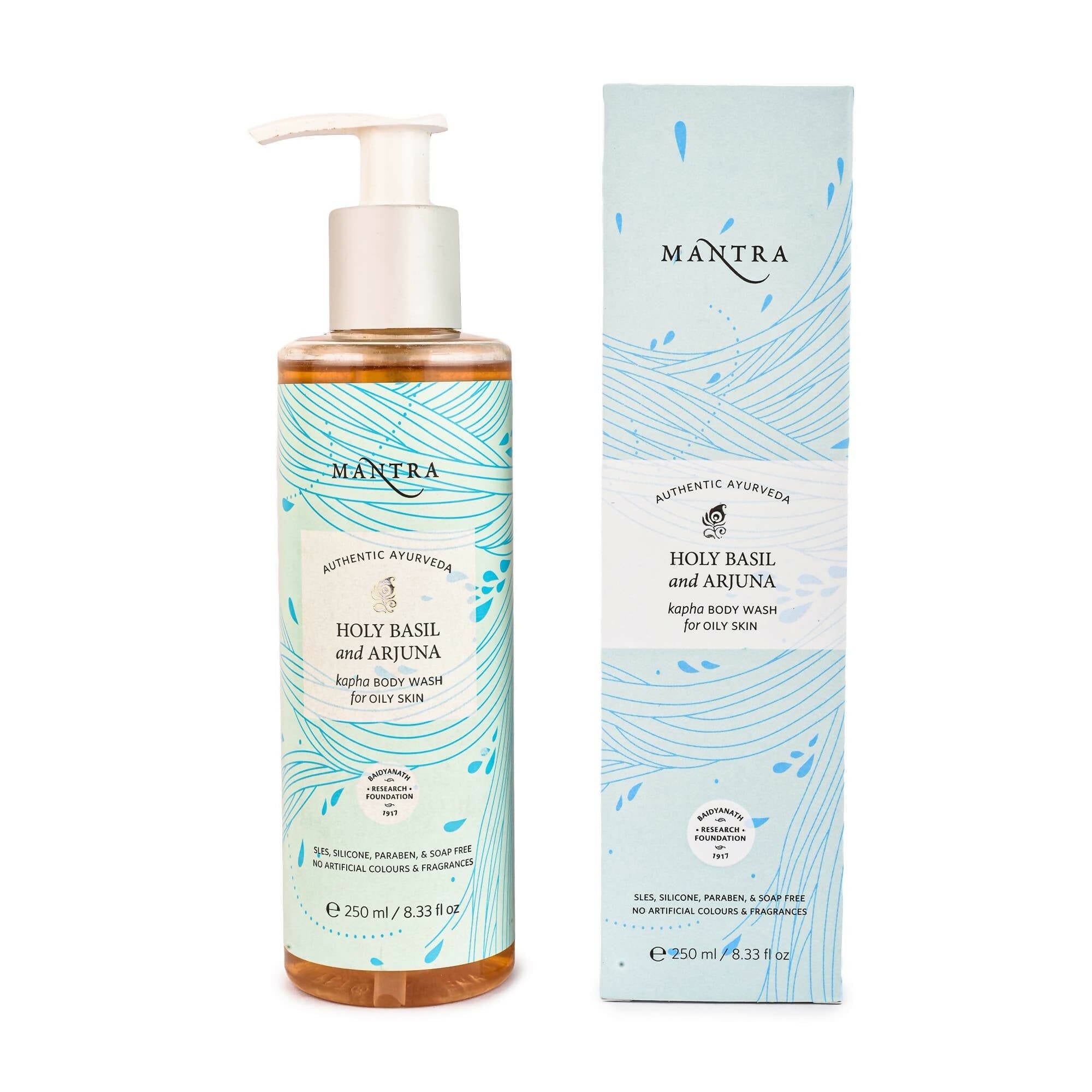 Mantra Herbal Holy Basil and Arjuna Kapha Body Wash For Oily Skin - Mytrendzcart